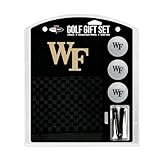 Team Golf NCAA North Carolina Tar Heels Geschenkset: Besticktes Golf-Handtuch, 3 Golfbälle und 14 Golf-Tees 2-3/4-Zoll-Verordnung, dreifach gefaltetes Handtuch 40,6 x 55,9 cm & 100% Baumwolle