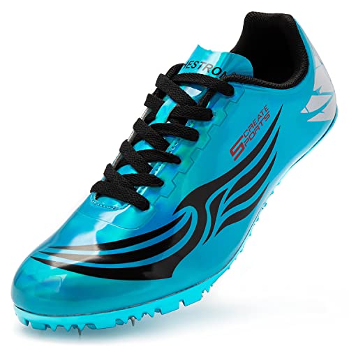 Men Women Kids Track and Field Shoes Professional Racing...