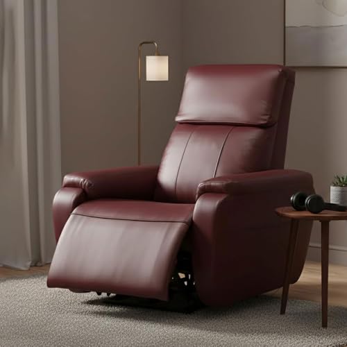Image of Zeus Motorized Recliner | Premium Leatherette Upholstery | Single Seater Recliner Sofa for Office, Corporate & Hospitality | Ergonomic, Sleek & Space-Saving Design | 18 Months Warranty