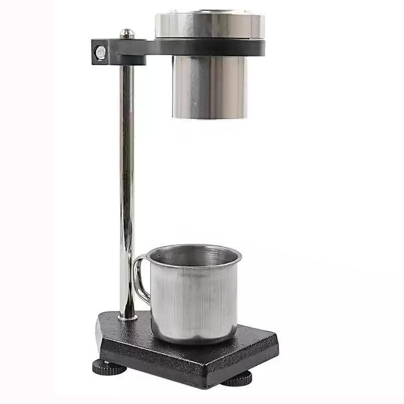 BHYIQI Viscosity Cup #4 with Stand NO.4 Ford Flow Cup Ford Viscosity Cup with Measuring Range 70-370 CST Cup Volume 100±1ml for Viscosity Measurement