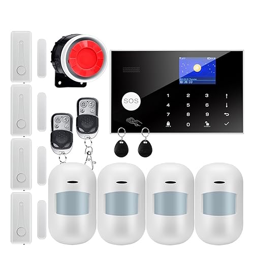 De Seguridad Inteligente La Alarma Con El Control Del App Tuya Sensor Movimiento Compatible, Kit/juego de bricolaje(W7B6)