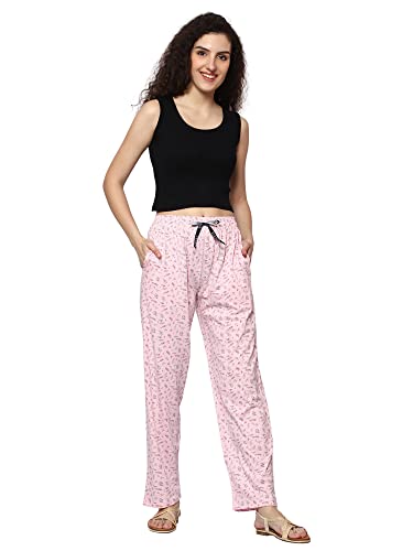 Image of Womens 100% Cotton Loungwear Pyjama Pant-pack of 1