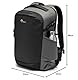 Lowepro Flipside BP 400 AW III Kamerarucksack für spiegellose/DSLR-Kameras - dunkelgrau - rückwärtiger und seitlicher Zugang - Fachteiler anpassbar - für spiegellose Kameras wie Sony α7 - LP37353-PWW
