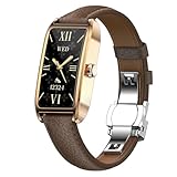 Orologio fitness da donna con contapassi, contapassi, cardiofrequenzimetro, monitoraggio del sonno, monitoraggio dell'attività, con contapassi, distanza, calorie, compatibile con Android iOS