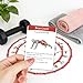 Portable Exercise Deck, 36 Fitness Cards Set, 3.5 Inches Training Guide with Illustrated Workouts, Workout Accessory for Home Gym, Exercise Tool with Design, Fitness Gear for Beginners Advanced