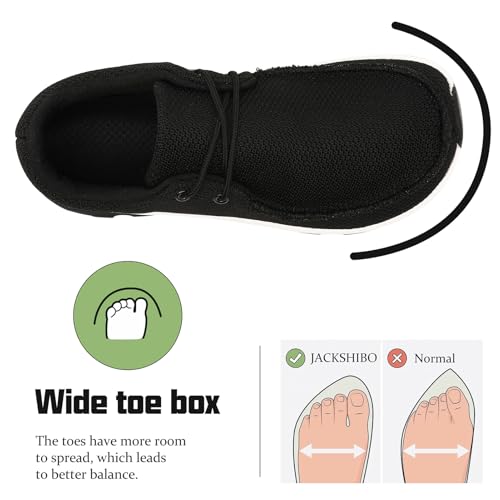 Mens Slip On Shoes Walking Loafers Casual Business Dress Wide Toe Box Sneakers Comfortable Trail Running Workout Tennis Gym Shoes4