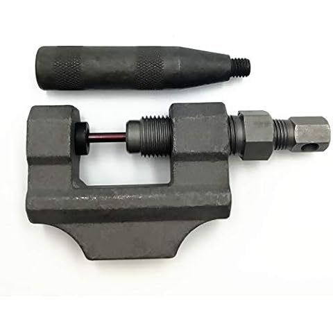 Chain Breaker Cut Link Splitter Pin Remove Tool for Motorcycle Bike ATV Heavy Duty Chains 415 420 428 520 525 530 630 Cover