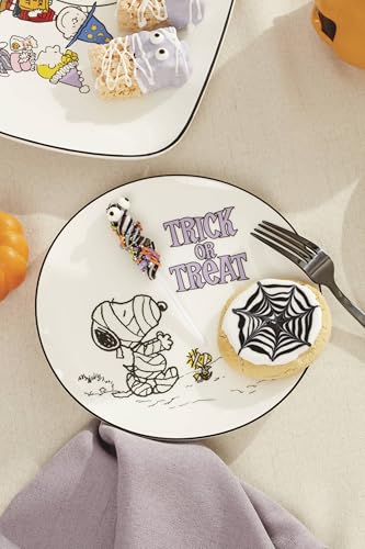 Image of Lenox Great Pumpkin Halloween Accent Plates, Appetizer Plate Set for 4