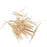 Pogo Pin Test Probe 100pcs P50-B1 0.5mm Diametro 16.35mm Lunghezza per Conducibilità e Test di Durabilità, Oro+Argento