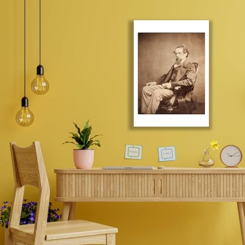 Impression Charles Dickens papier mat d'archivage grand format - 2