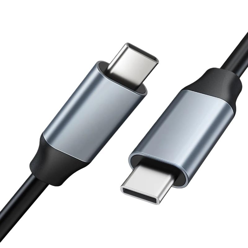 Cable USB C a USB C de 3 A G1 5 Gbps PD 60 W tipo C Cable de carga rápida (1 m)