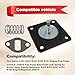 Dunviku Fuel Pump Rebuild Kit with Spring Gasket Compatible with Kohler Onan Tractor Generator K301 K321 K341 K181 K161 Engine Replaces 230675