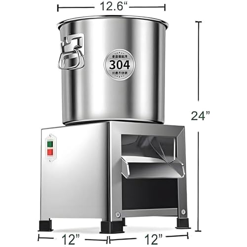 Cortadora eléctrica de vegetales profesional 1500W miniatura 3