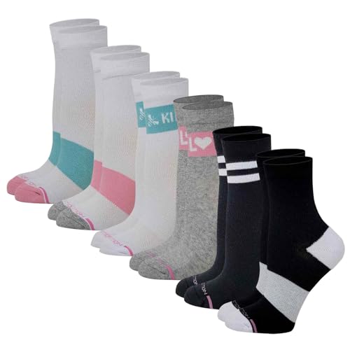 Image of Mid-Crew Compression Socks | Half-Cushion | Dr Motion ( 6 Pairs )