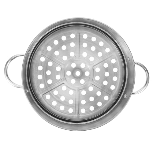 DOITOOL Cesta para Vaporera de Acero Inoxidable Resistente y Compacta para Cocer al Vapor Dumplings Dim Sum y Bollos Apta para Uso Doméstico y Restaurante