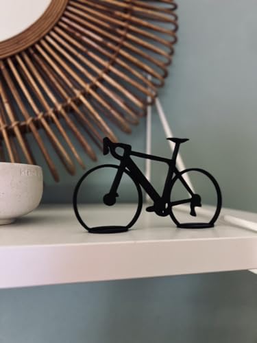 Generisch Rennrad Line Art Figur | Minimalistisch | Deko und Geschenkidee | Aufstellen Generisch Rennrad Line Art Figur | Minimalistisch | Deko und Geschenkidee | Aufstellen