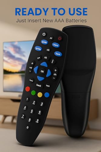 Image of Remote for Tata Sky Set Top Box - Works with HD & SD Ta-taPlay Setup Boxes | Match Existing Keys | Non-Voice Remote Control Replacement(Tata Sky Remote)
