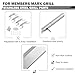 GR2210601-MM-00 Replacement Parts for Members Mark 5 Burner Grills Parts 614714 Grill Burners Rankam Grill Replacement Parts GR2210601MM00 Flame Tamer Heat Plates Sam’s Club Grill Parts 09431 16261
