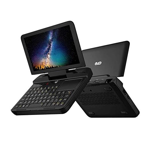 GPD MicroPC [Latest HW Update] 6" Handheld Industry Laptop Windows 10 Pro 8GB RAM/256GB ROM Portable PC Apply to Communication, Electric Power, Exploration, Mining, Archaeology, Business Services