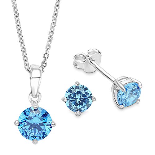 Preisvergleich Produktbild amor Multi-Sets für Damen 925 Silber rhodiniert Zirkonia