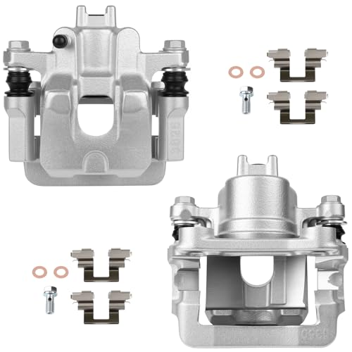 Image of SCITOO Rear Left+Right Brake Calipers With Bracket 19B2675 19B2674 Compatible For Acura MDX 2001-2006 For Honda Pilot 2003-2008