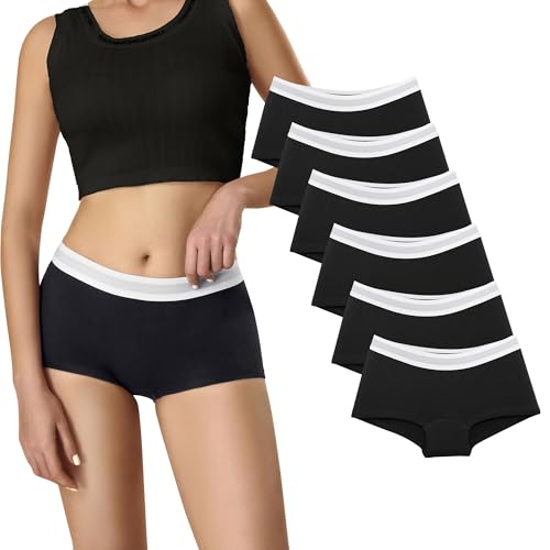 Boxer en coton femme anti-frottement Uizuooy pour en finir avec les irritations des cuisses