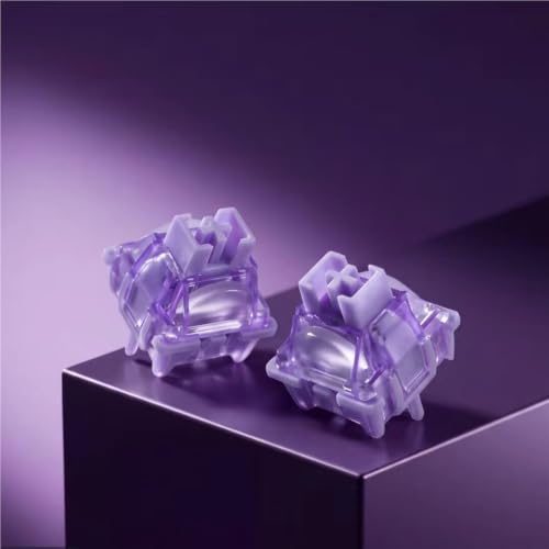 Interruptores magnéticos LED Dual Purple Lotus lineales de 110 unidades