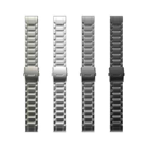 Bracelet titane Garmin Fenix 8 E 7X 6X Forerunner 965 ajustement rapide 22mm - 4