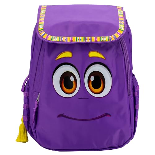 AI ACCESSORY INNOVATIONS Dora The Explorer’s Backpack, 12” Girls Mini Cosplay Backpack, Purple