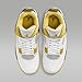 NIKE Jordan Women's 4 “Vivid Sulfur” Size 6.5 White/Vivid Sulfur-Anthracite-Coconut Milk (AQ9129-101)