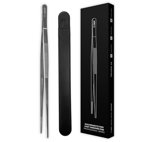 REDSALT® Premium Kochpinzette 30cm lang | INOX 18/10 Edelstahl rostfrei...