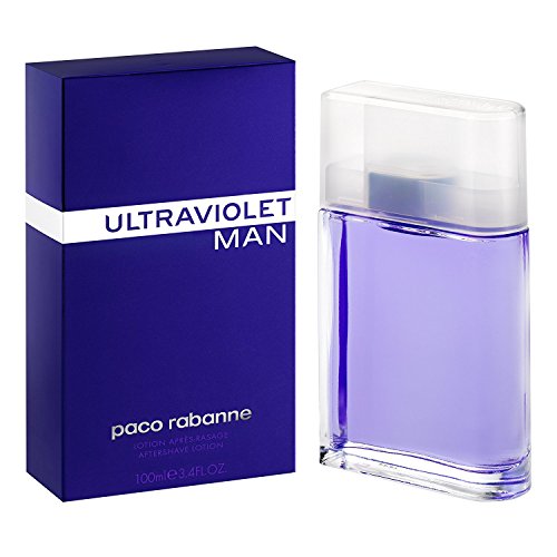 ULTRAVIOLET by Paco Rabanne for MEN: AFTERSHAVE LOTION 3.4 OZ