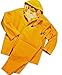 3-Piece Rain Suit Yellow - Heavy Duty PVC RW-300