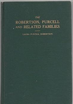 Hardcover The Robertson, Purcell and related families, Book
