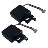Material: ABS-Kunststoff Harilla 2 Packungen RC Car Servo zubehör, Wasserdichtes Aluminiumoberteil Einachsiges Lenkgetriebe für 9130 1/16 Buggy DIY Ersatzteile