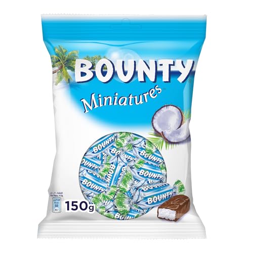Bounty Miniatures Milk Chocolate Mini Bars 150g