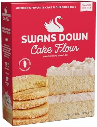 Swans Down Regular Cake Flour, 32oz Box (Pack of 1)