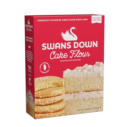 Swans Down Regular Cake Flour, 32oz Box (Pack of 1)