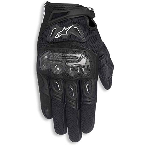Gants homme Alpinestars noir et blanc taille XL pour moto
