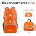 Venture Pal 35L Ultralight Lightweight Packable Foldable Travel Camping Hiking Outdoor Sports Backpack Daypack
