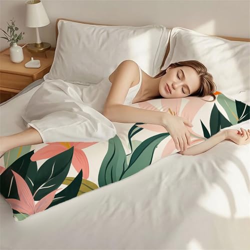 Taie de Traversin 150cm Lin Moderne | Cadeau Idéal pour Femme