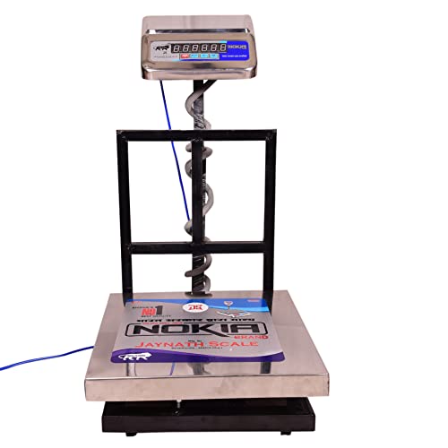 100 kg Digital Steel platform pole weighing scale used for home, shop & Industries
