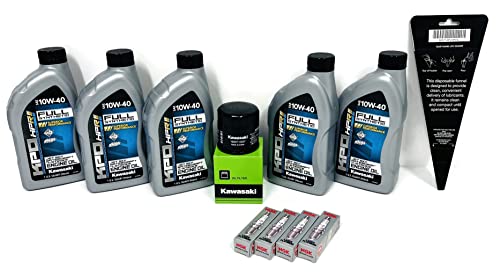 Suzuki ECSTAR R7000 10W-40 Semi-Synthetic Oil Change Kit for Suzuki Boulevard C50 VL800 2005-2009