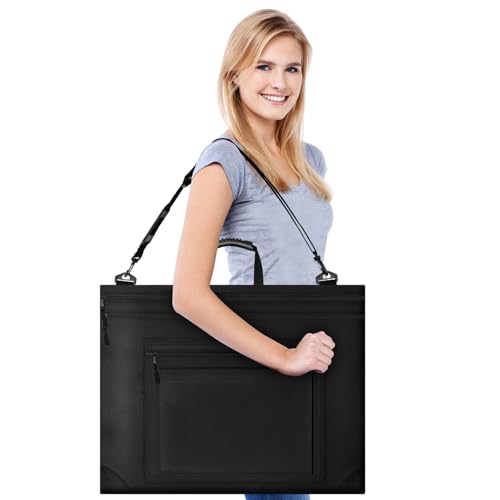 Jusart JA-HB001 Large Size Art Portfolio Case Art Portfolio Tote Bag Poster Board Storage Portfolio Folder thumb #7