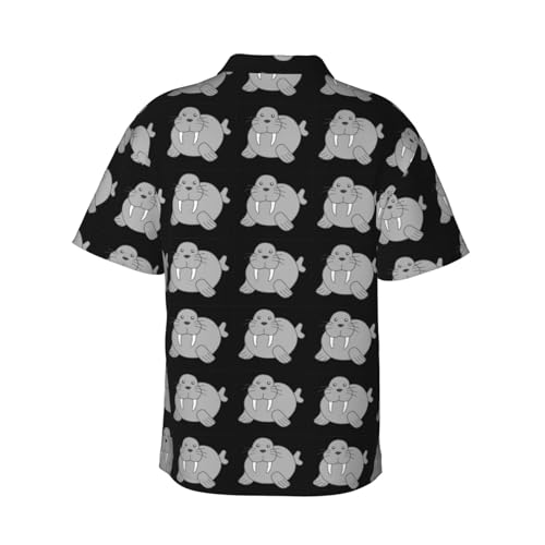 Chemise hawaïenne morse pour homme, l'esprit de liberté et d'évasion estivale - 5