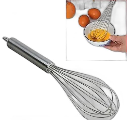 Urban Elegance Multiuses Stainless Steel Kitchen Utensil Balloon for Shape Wire Whisk, Egg Beater and Kitchen Tool-picture-11