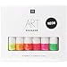 Produktbild Rico Design Art Gouache Set Neon - 6 Farben je 12 ml Tuben - Malfarbe für Anfänger, Profikünstler, Kinder & Erwachsene