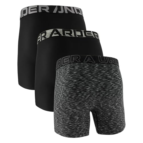 Image of Under Armour Men's Performance Tech Boxerjock Brief Underwear, 6 inch Inseam, All-Day Comfort & Ultra-Soft, 3-Pack