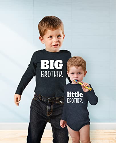 Image of Unordinary Toddler Big Brother Little Brother Shirts Matching Outfits Sibling Gifts Baby Set