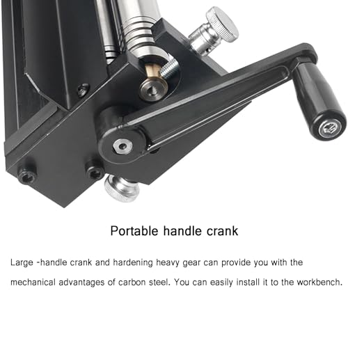 Laminadora manual de chapas de 320 mm para doblado de precisión de cobre 4